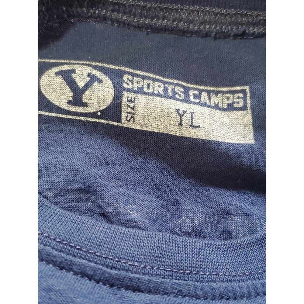 BYU Cougars Youth M & L Shirst Lot of 4 Football Rise Y Qualtrics Sports Camps - Picture 10 of 15